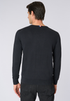 Maglia scollo a V cotone e cashmere