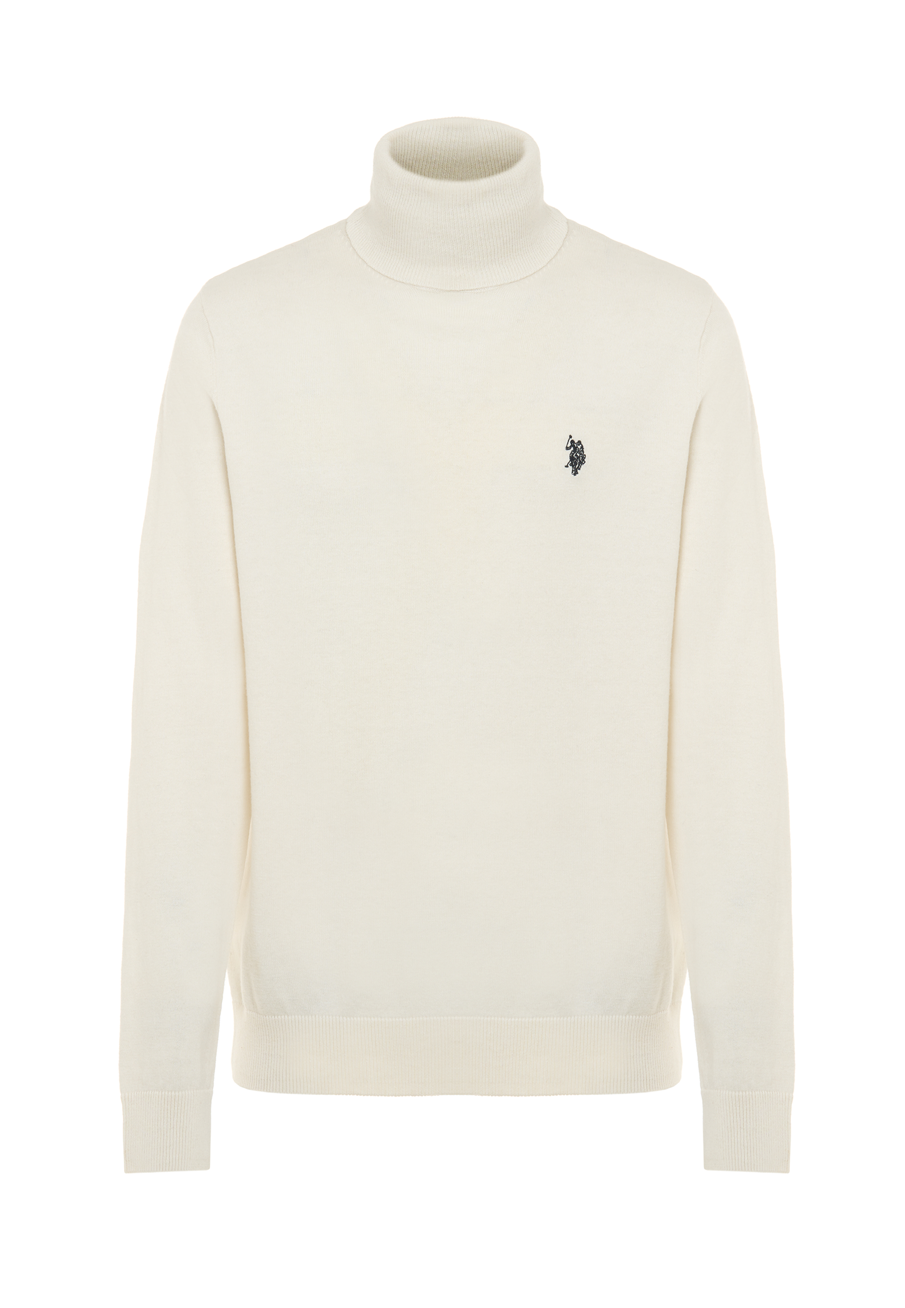 Maglia dolcevita cotone e cashmere