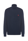 Maglia dolcevita cotone e cashmere