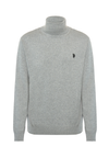 Maglia dolcevita cotone e cashmere