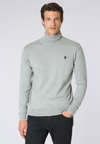 Maglia dolcevita cotone e cashmere