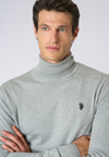 Maglia dolcevita cotone e cashmere