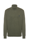 Maglia dolcevita cotone e cashmere