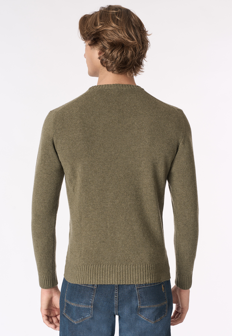 Maglia girocollo bandiera americana