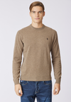 Maglia girocollo in lana lambswool