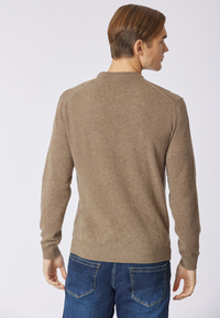 Maglia girocollo in lana lambswool