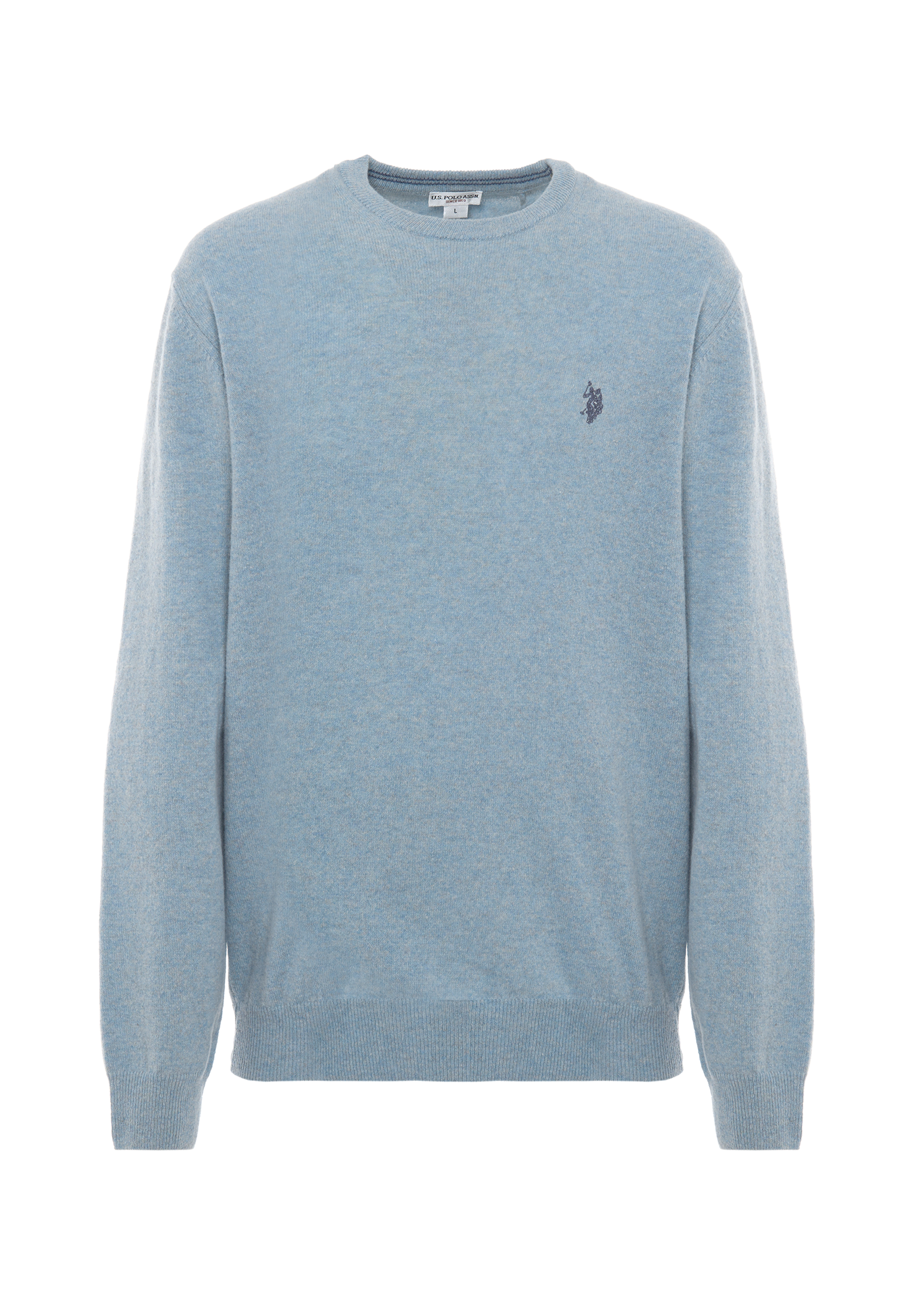 Maglia girocollo in lana lambswool