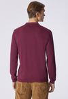 Polo shirt knit in cotone a maniche lunghe
