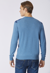 Maglia girocollo motivo quadri