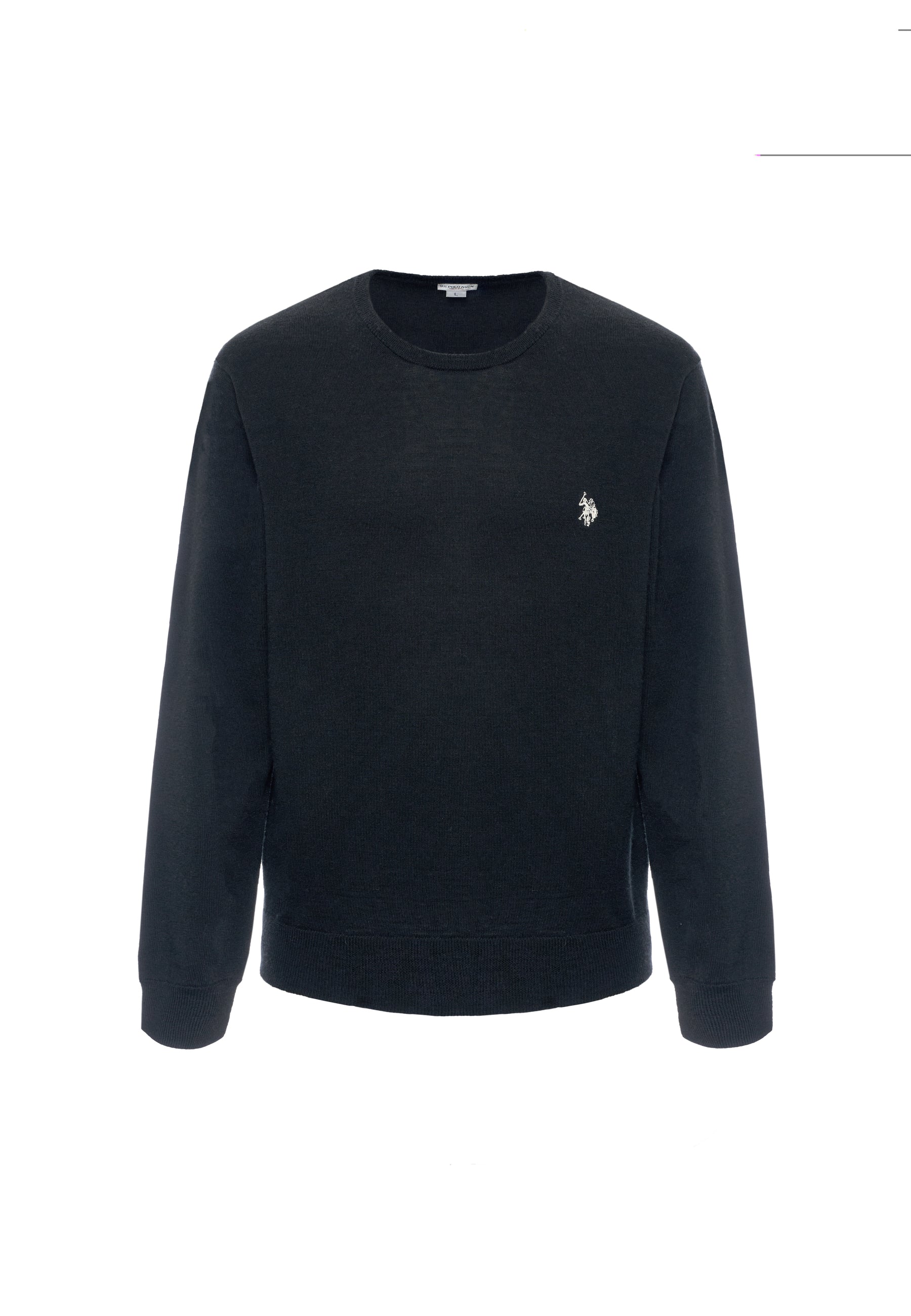 Maglia girocollo in lana merino