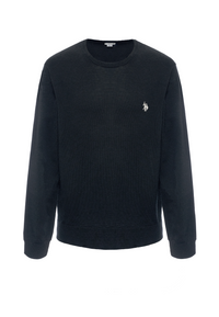 Maglia girocollo in lana merino
