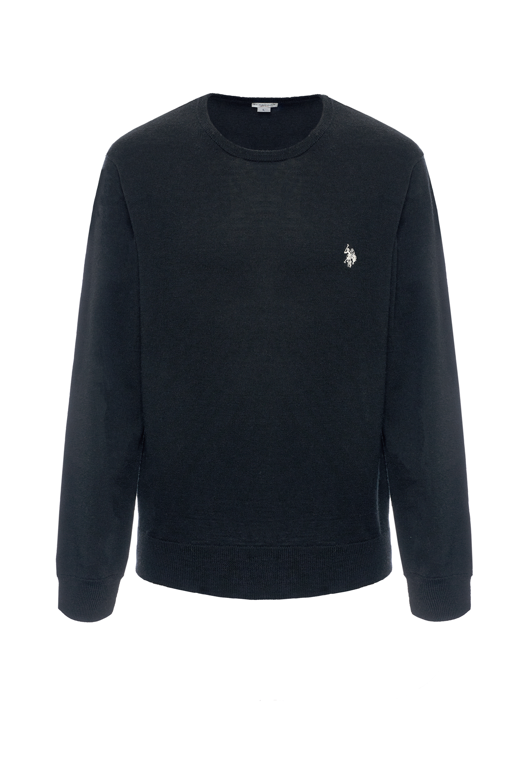 Maglia girocollo in lana merino