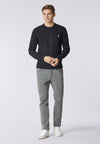 Maglia girocollo in lana merino