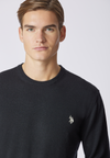 Maglia girocollo in lana merino