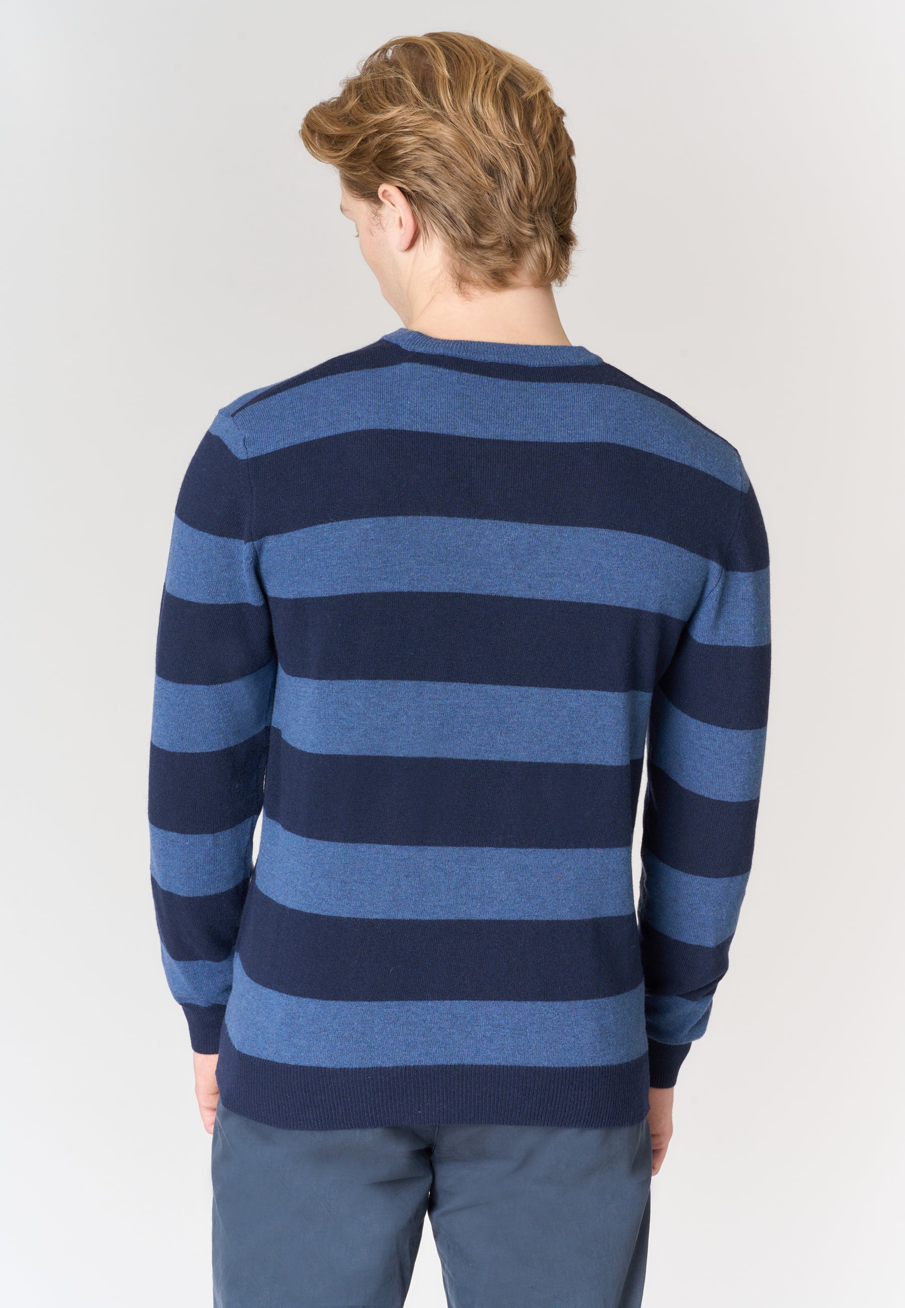 Maglia girocollo a righe