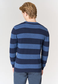 Maglia girocollo a righe