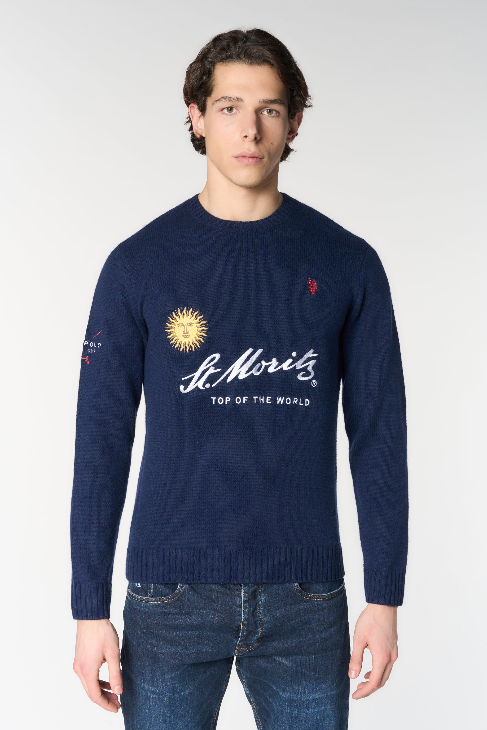 Maglia girocollo limited edition St. Moritz
