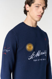 Maglia girocollo limited edition St. Moritz