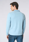 Polo shirt a maniche lunghe in cotone heavy jersey