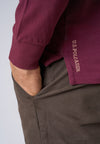 Polo shirt a maniche lunghe in cotone piquet