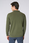 Polo shirt a maniche lunghe in cotone piquet