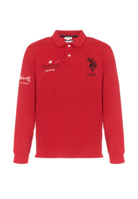 Polo shirt heavy jersey carbon finishing - limited edition St. Moritz