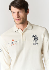 Polo shirt heavy jersey carbon finishing - limited edition St. Moritz