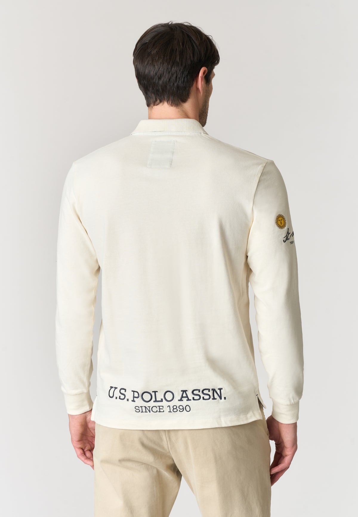 Polo shirt heavy jersey carbon finishing - limited edition St. Moritz