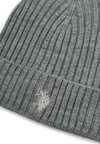 Berretto misto lana a coste