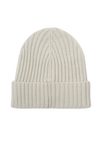 Berretto misto lana a coste