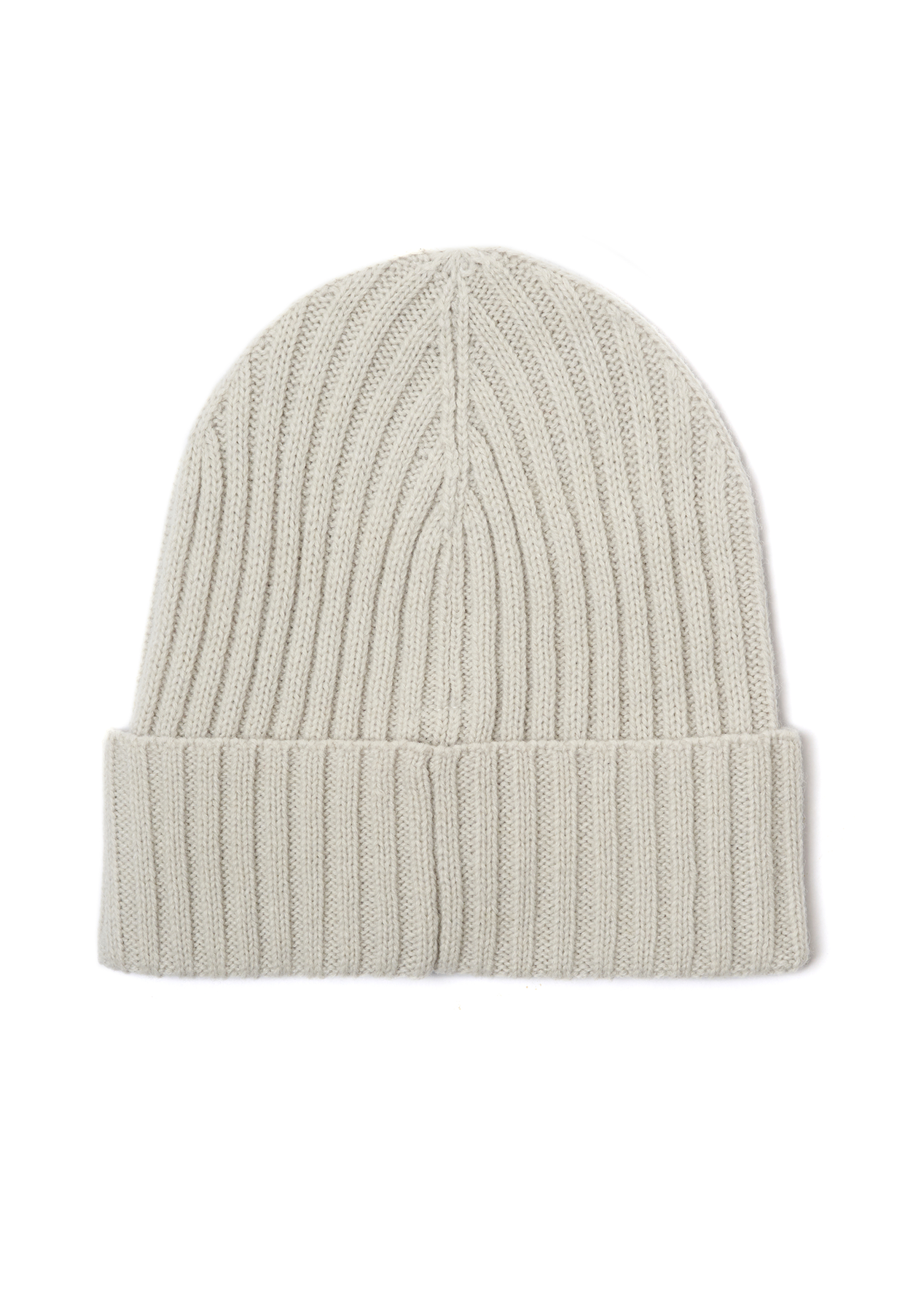 Berretto misto lana a coste