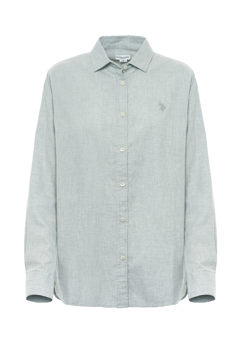 Camicia in cotone relaxed fit