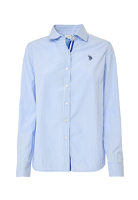 Camicia regular fit a righe