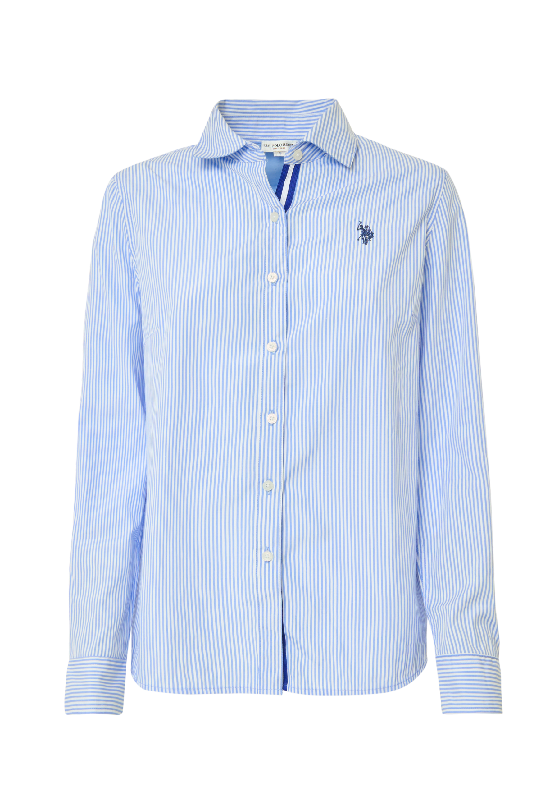 Camicia regular fit a righe