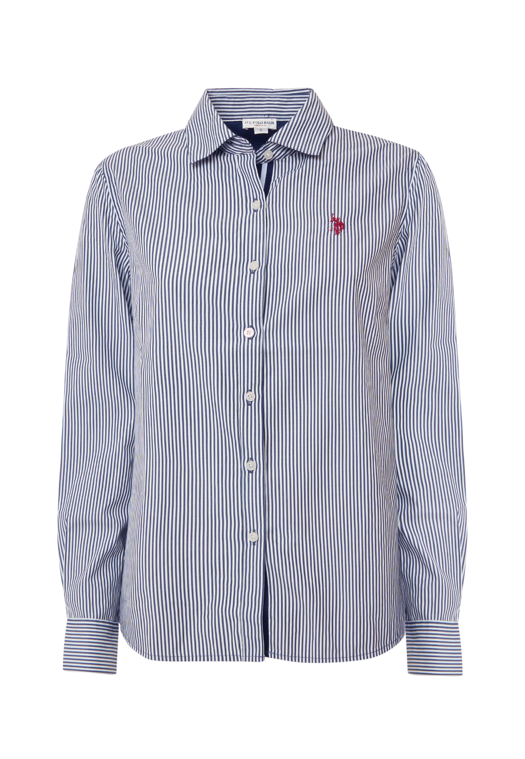 Camicia regular fit a righe