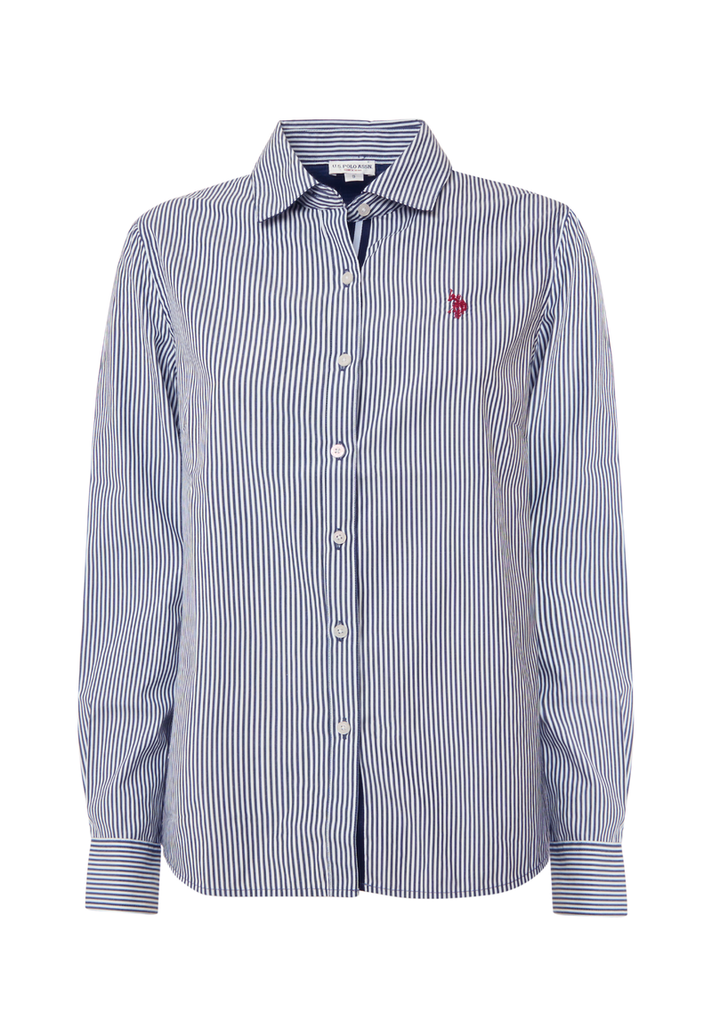 Camicia regular fit a righe