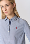 Camicia regular fit a righe