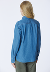 Camicia in denim twill da donna