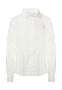 Camicia stretch popeline relaxed fit