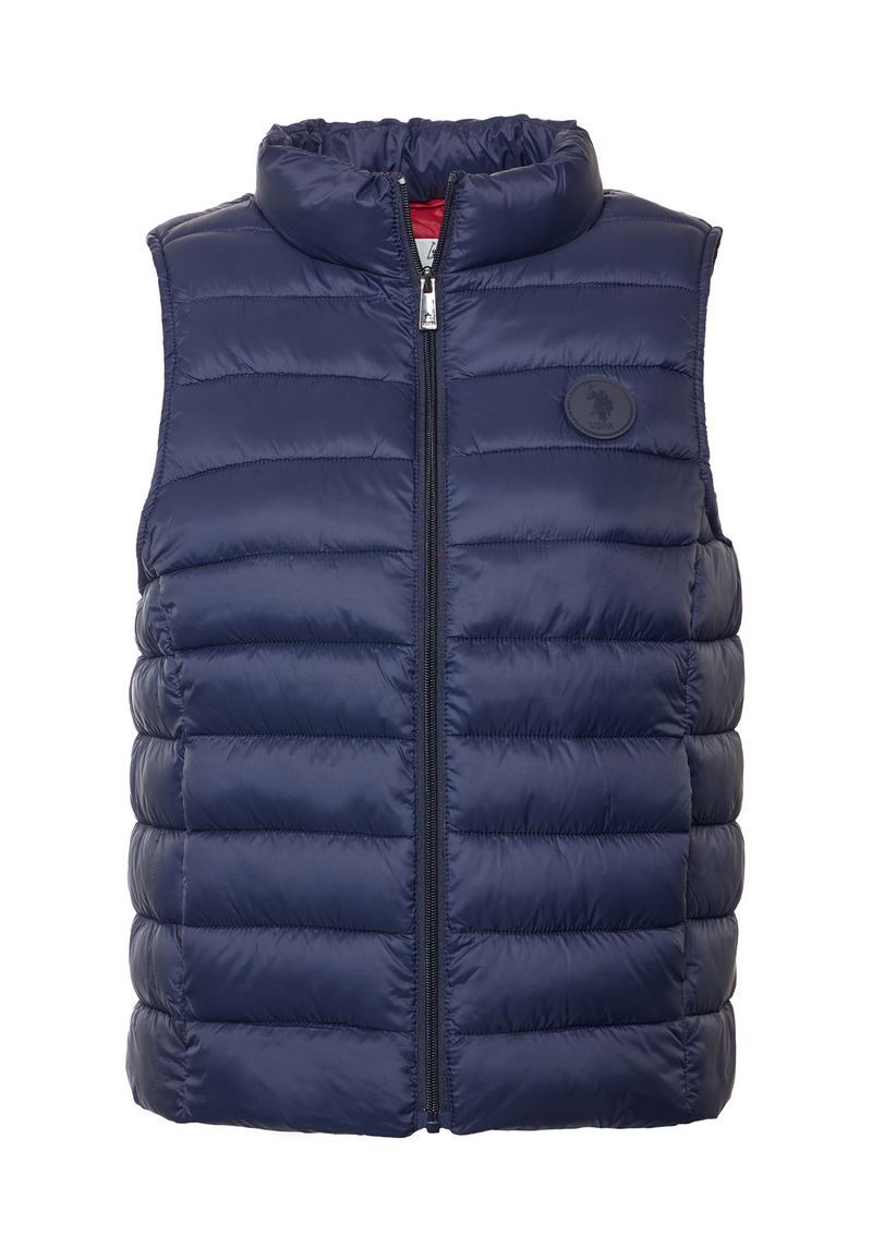 Gilet ultra light nylon con zip
