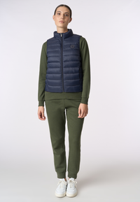 Gilet ultra light nylon con zip