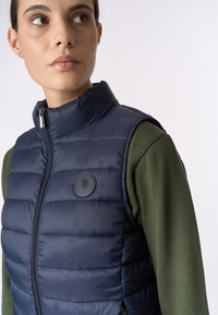 Gilet ultra light nylon con zip