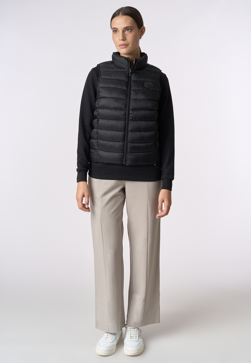 Gilet ultra light nylon con zip