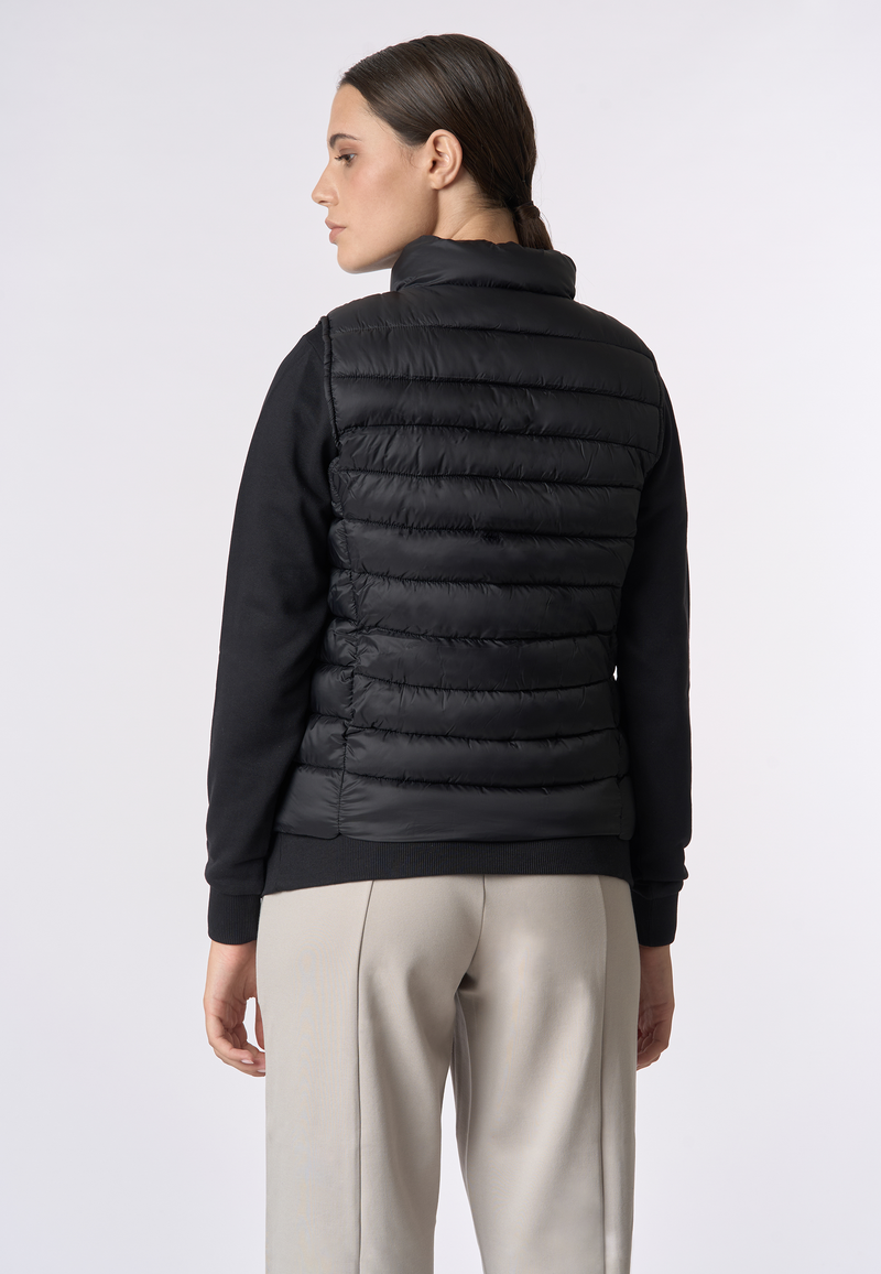 Gilet ultra light nylon con zip