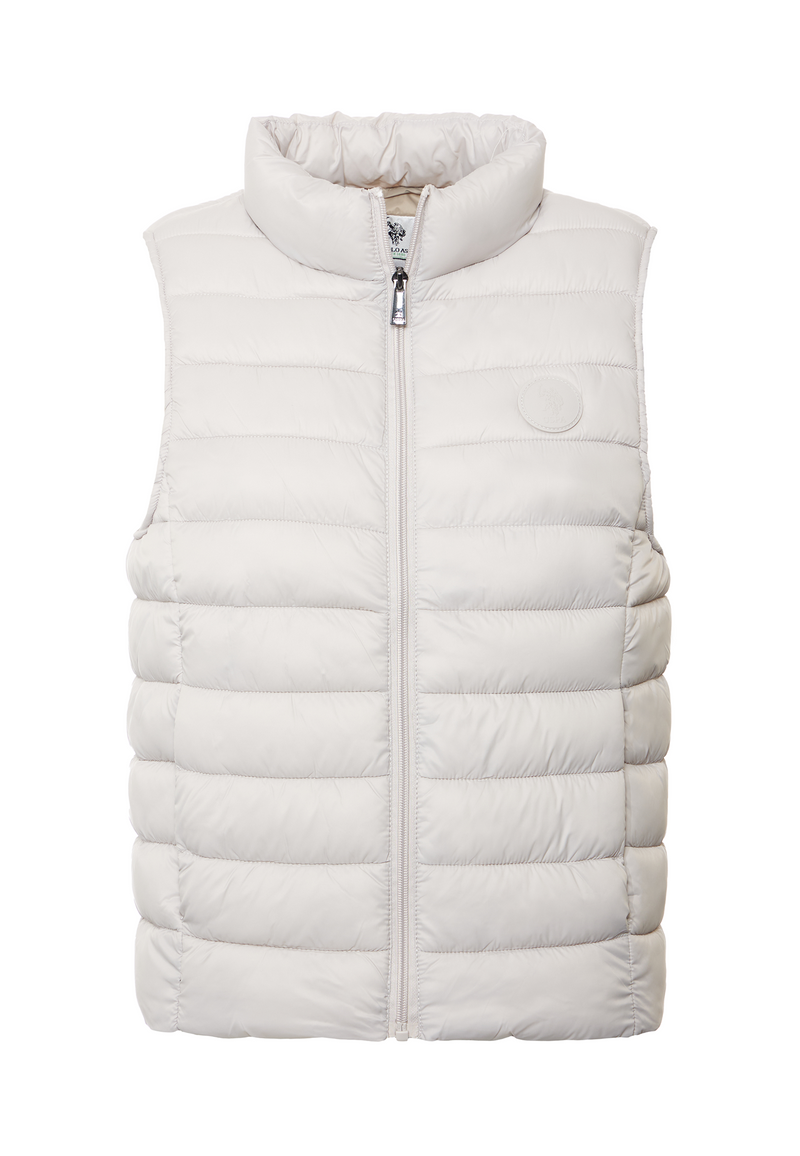 Gilet ultra light nylon con zip