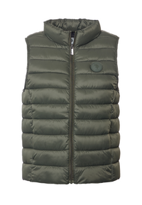 Gilet ultra light nylon con zip