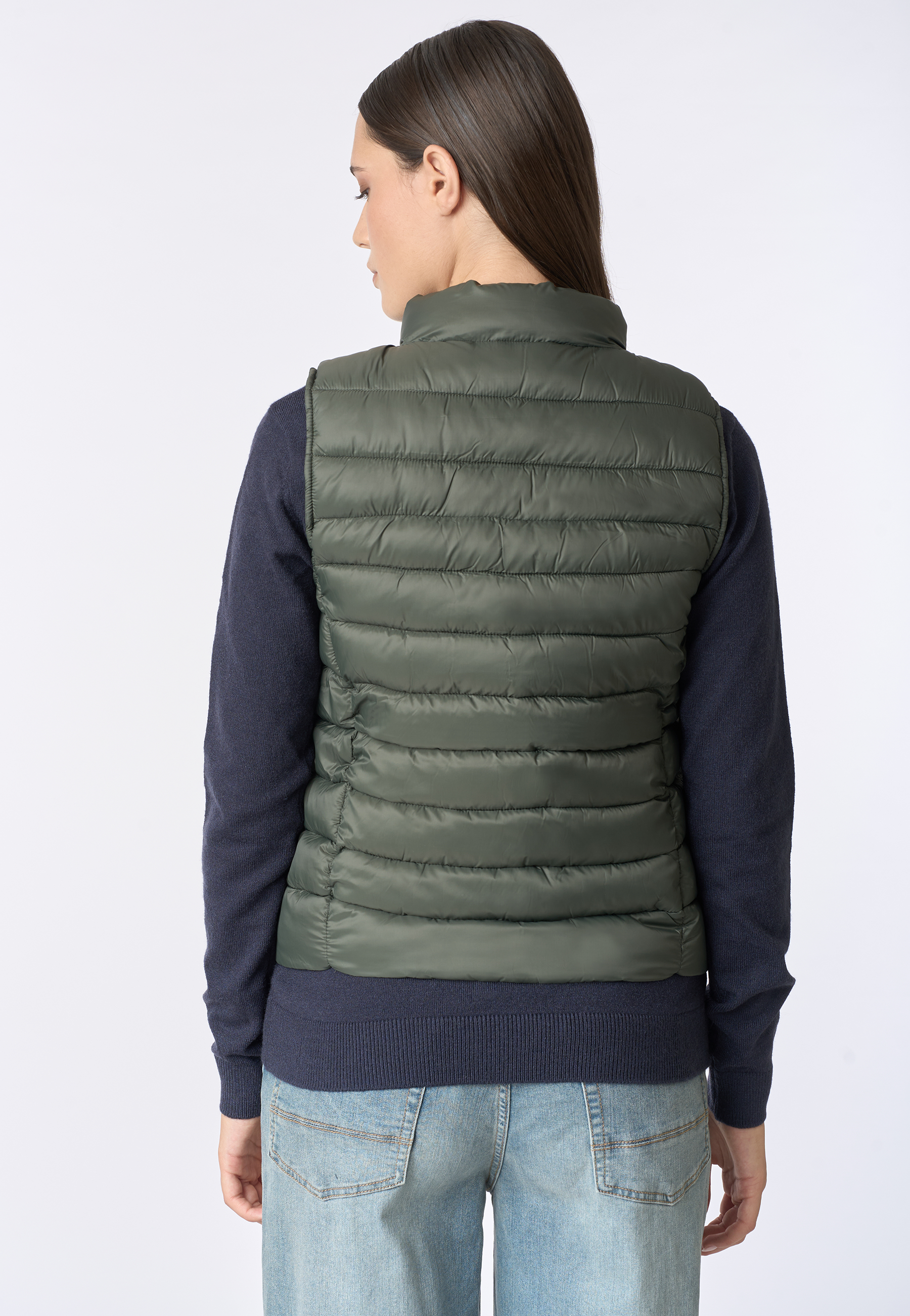 Gilet ultra light nylon con zip