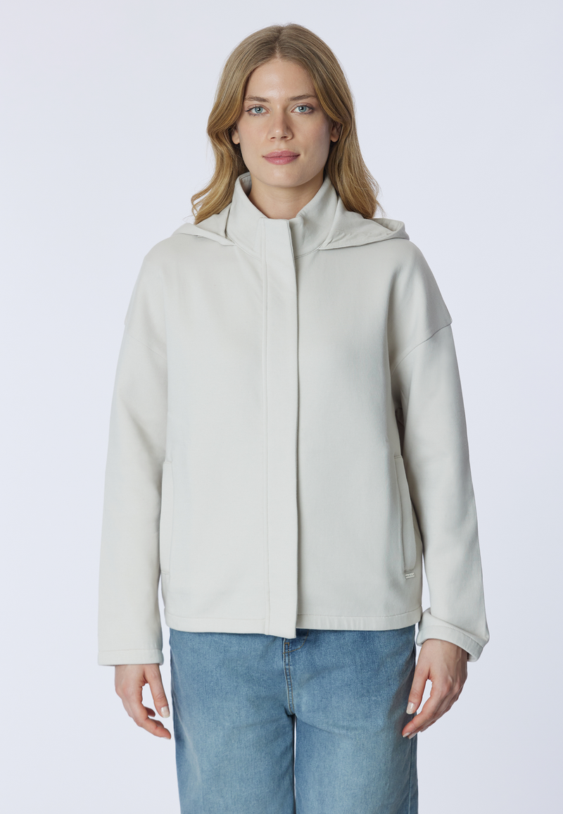 Giacca kerry full zip con cappuccio
