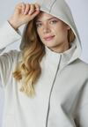 Giacca kerry full zip con cappuccio