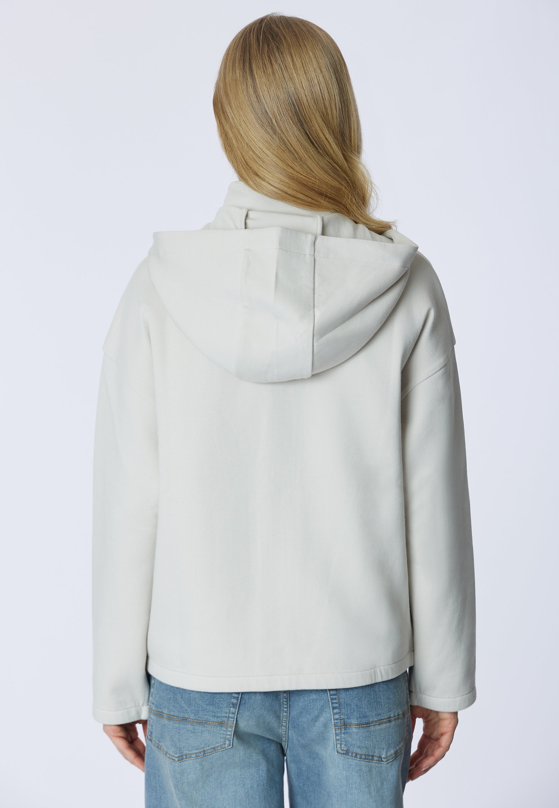 Giacca kerry full zip con cappuccio